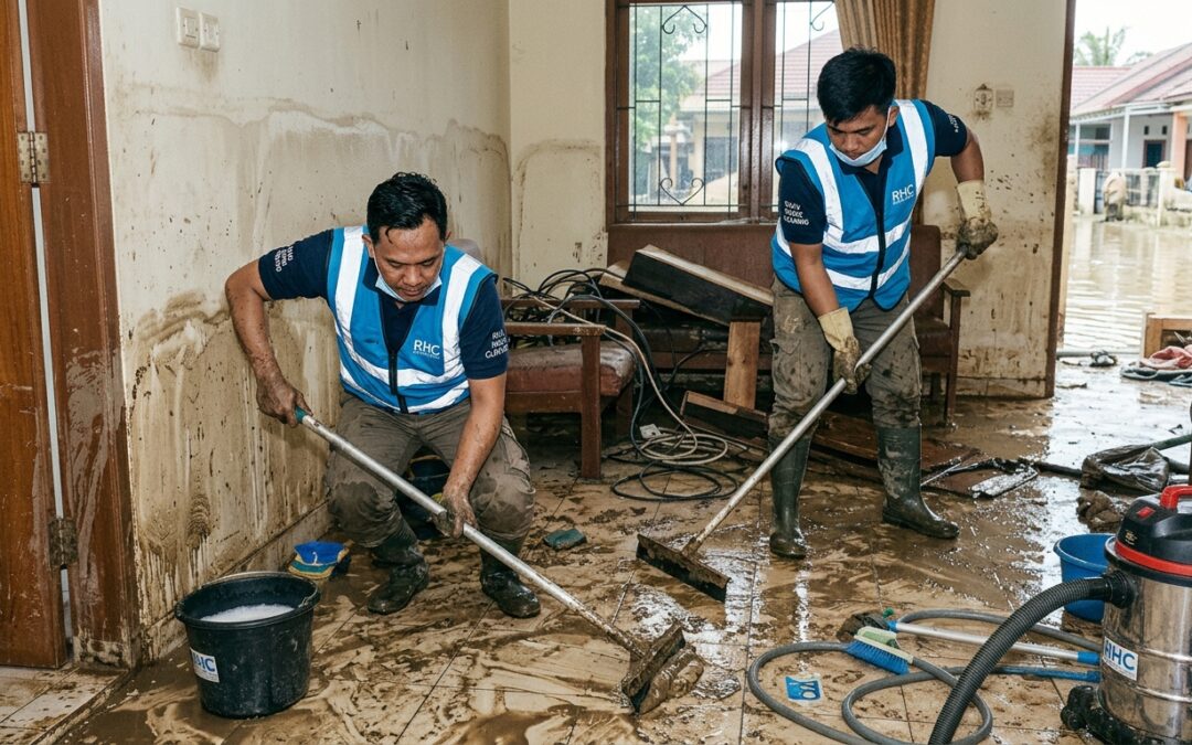 Jasa Bersih Rumah Pasca Banjir Pekanbaru